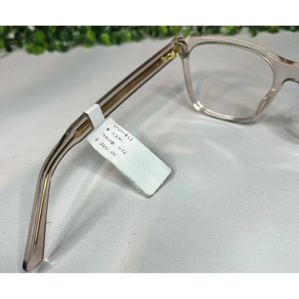 Christian Dior Spirito Square Clear Eyeglasses Frames 53-17- 140 - PREOWNED